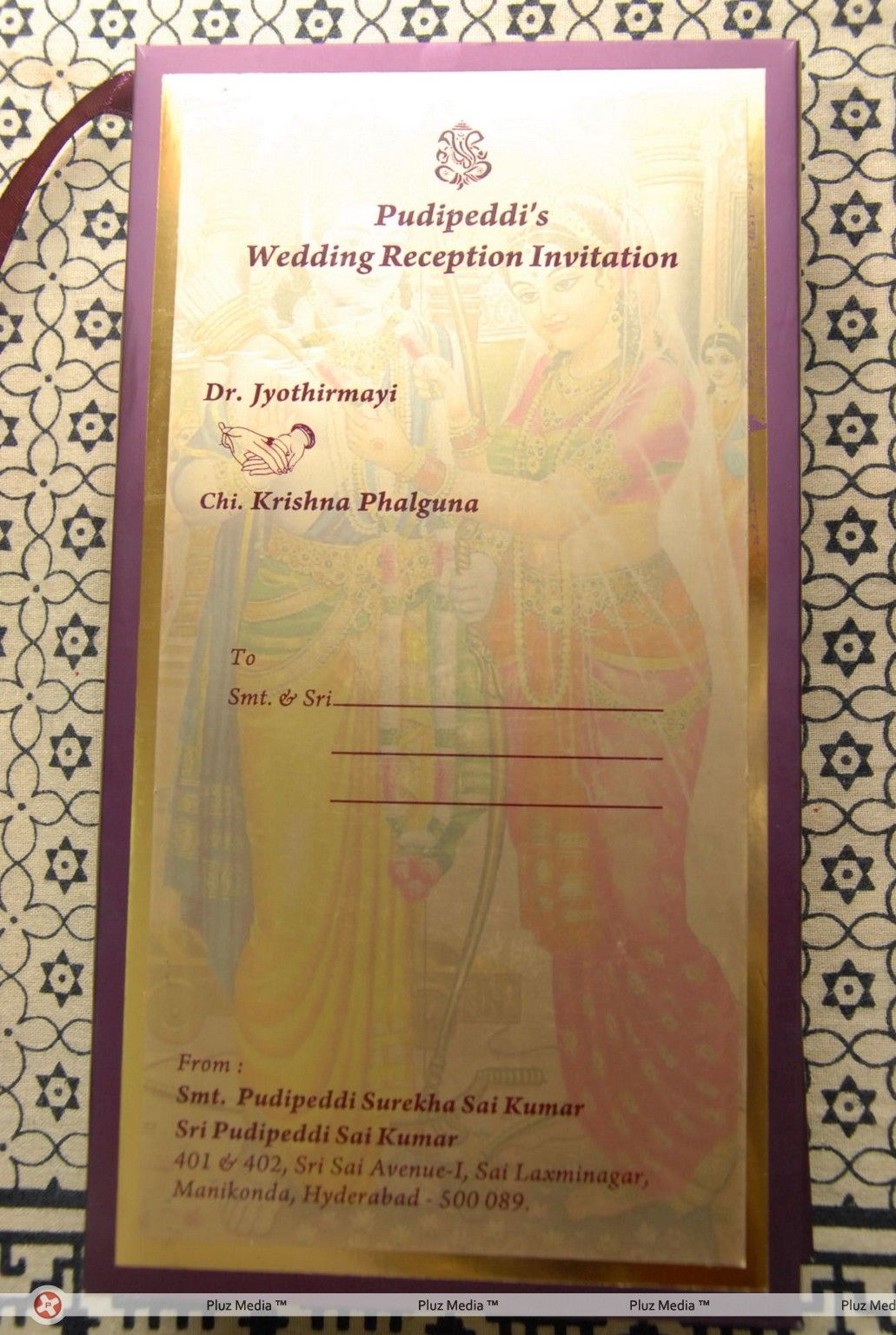 Actor Sai Kumar Daughter Wedding Invitation Card Photos | Picture 242183