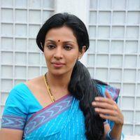Asha Saini Saree Stills at Akasamlo Sagam Movie Press Meet | Picture 225934