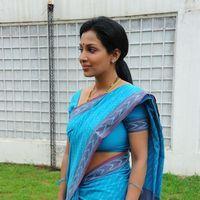 Asha Saini Saree Stills at Akasamlo Sagam Movie Press Meet | Picture 225955