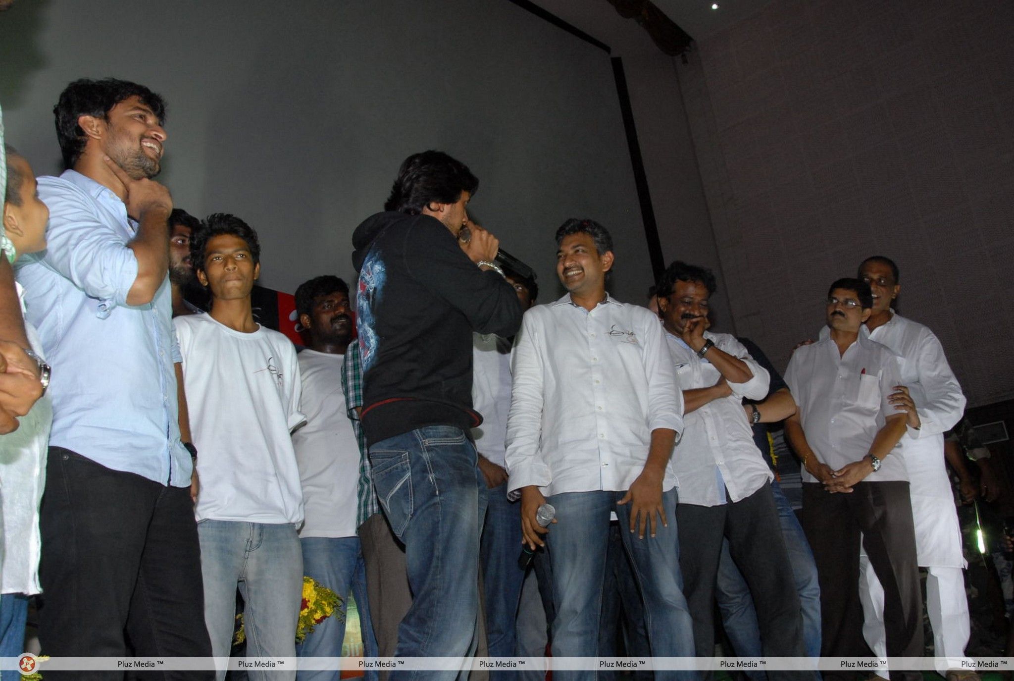 Nani, Sudeep, SS Rajamouli at Eega Success Tour Pictures | Picture 228586