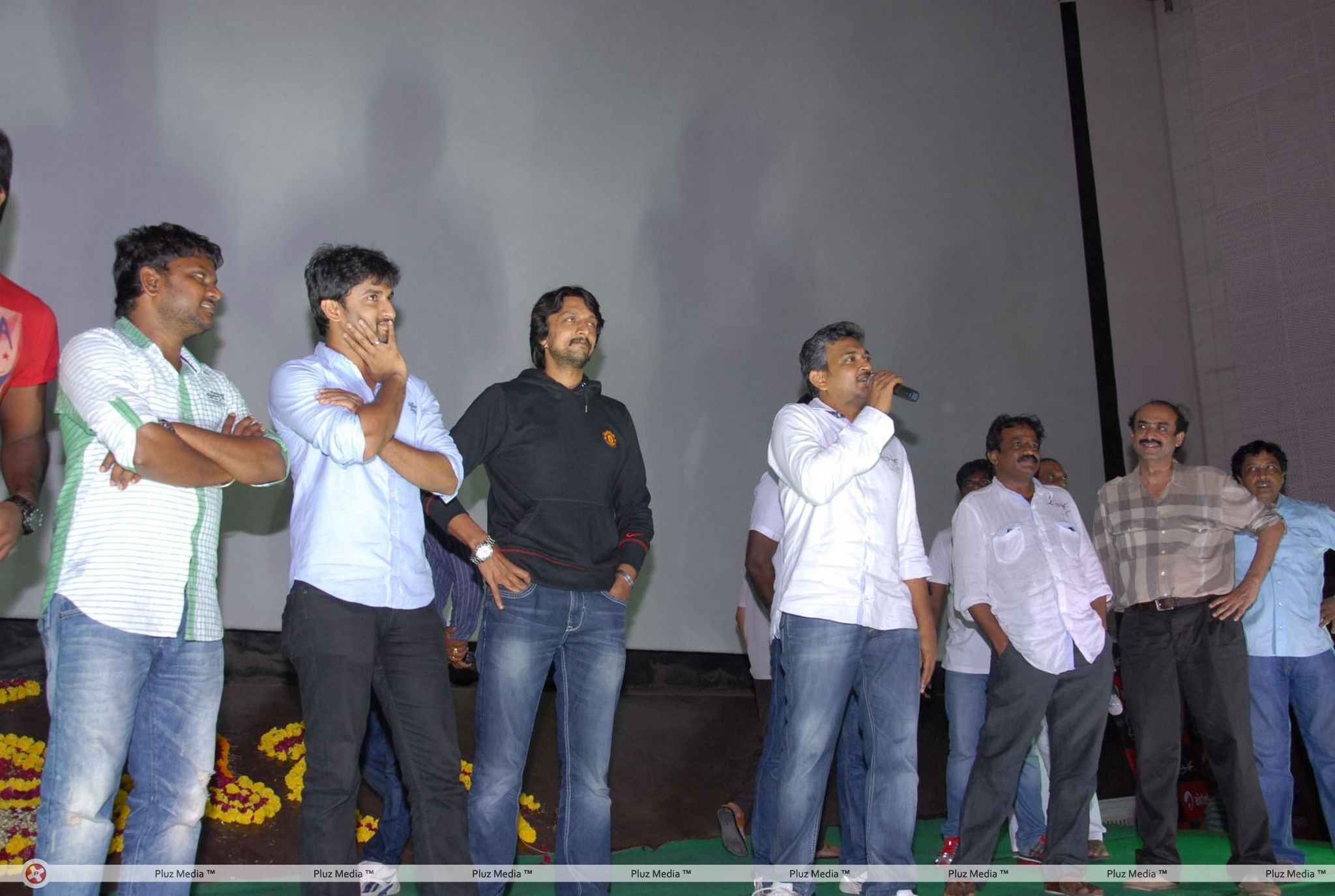 Nani, Sudeep, SS Rajamouli at Eega Success Tour Pictures | Picture 228598