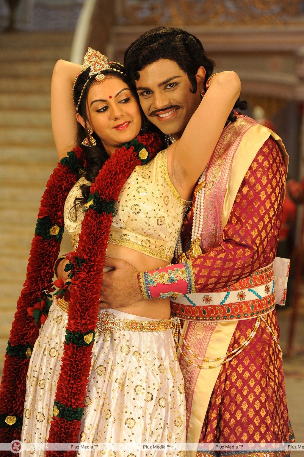 Sri Rama Chandra and Kamna Jethmalani in Sri Jagadguru Adi Shankara  Movie Stills | Picture 203002