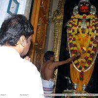 Chiranjeevi visits Film Nagar Temple Photos | Picture 317949