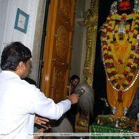 Chiranjeevi visits Film Nagar Temple Photos | Picture 317950
