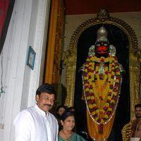 Chiranjeevi visits Film Nagar Temple Photos | Picture 318092