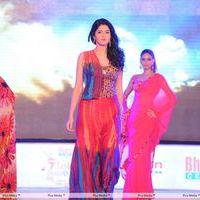 Deeksha Seth - Heroines Ramp Walk at South Spin Fashion Awards Stills | Picture 271383
