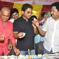 Allu Arjun Birthday Celebrations at Chiranjeevi Blood Bank Stills