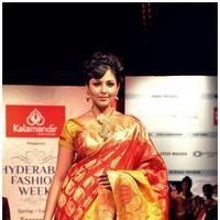 Madhu Shalini Ramp Walk at Hyderabad Fashion Week 2013 Photos | Picture 524258