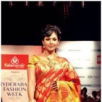 Madhu Shalini Ramp Walk at Hyderabad Fashion Week 2013 Photos | Picture 524262