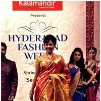 Madhu Shalini Ramp Walk at Hyderabad Fashion Week 2013 Photos | Picture 524263
