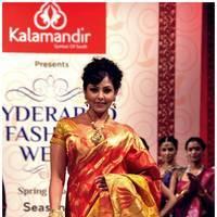 Madhu Shalini Ramp Walk at Hyderabad Fashion Week 2013 Photos | Picture 524269