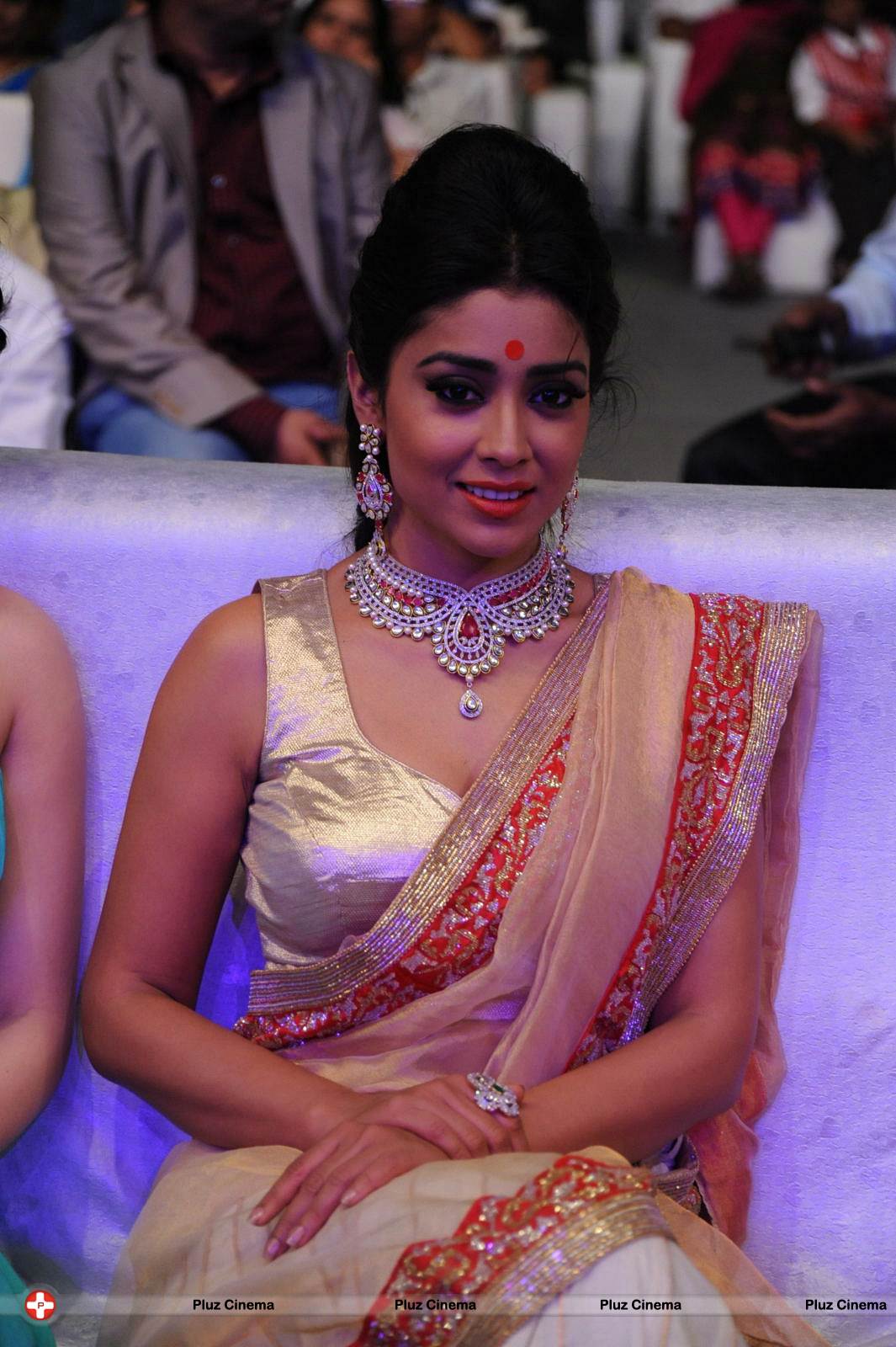Shriya Hot Saree Photos at Tollywood Cinema Channel Opening | Picture 549034
