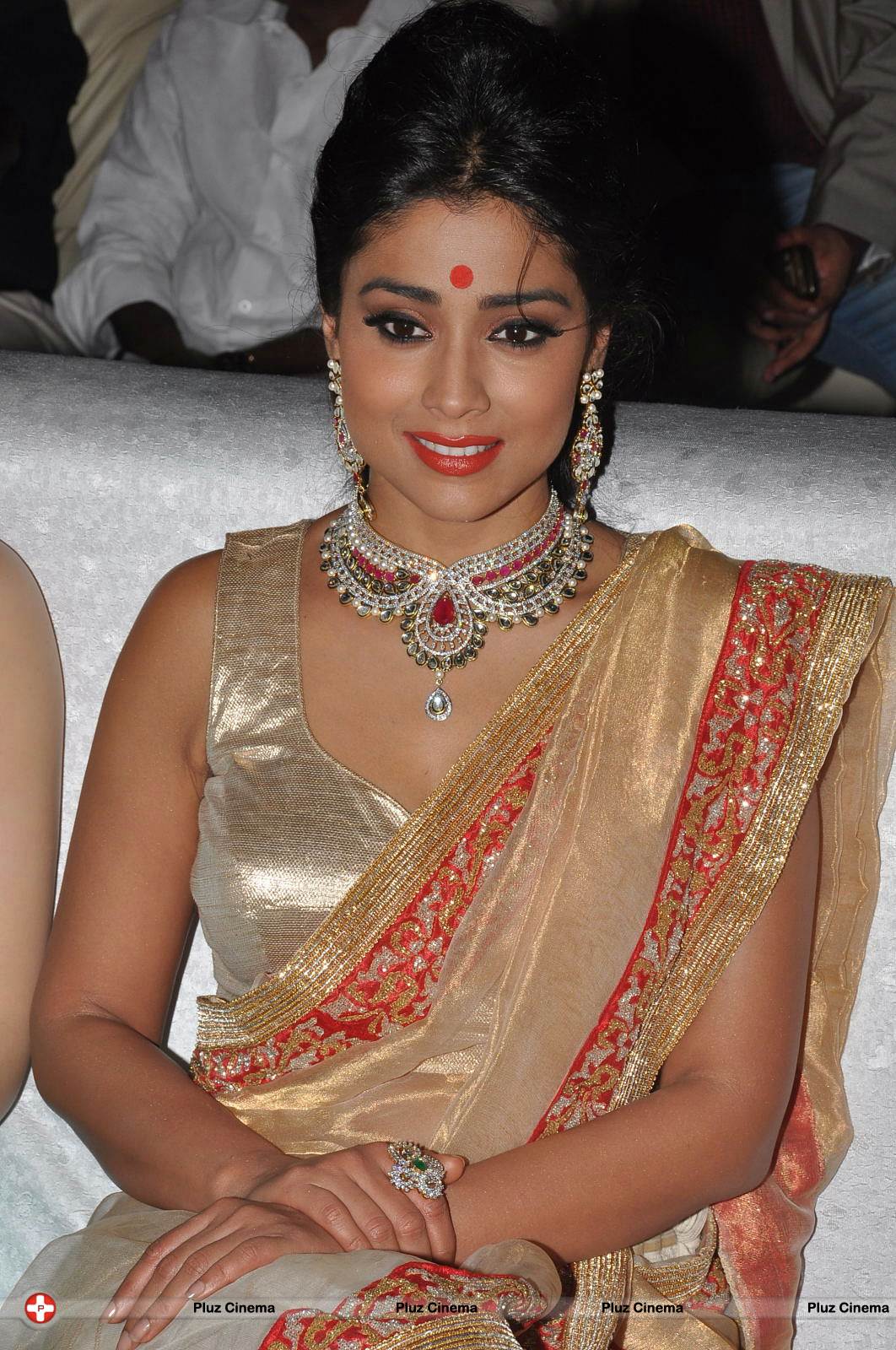 Shriya Hot Saree Photos at Tollywood Cinema Channel Opening | Picture 549038