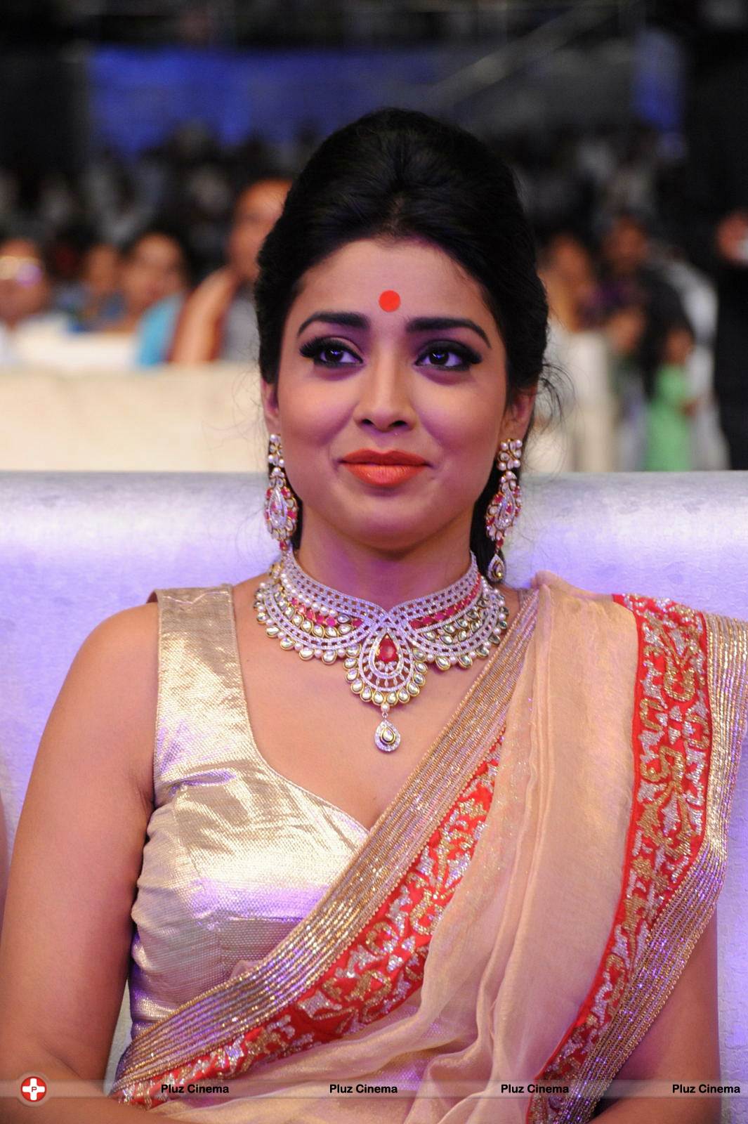 Shriya Hot Saree Photos at Tollywood Cinema Channel Opening | Picture 549050