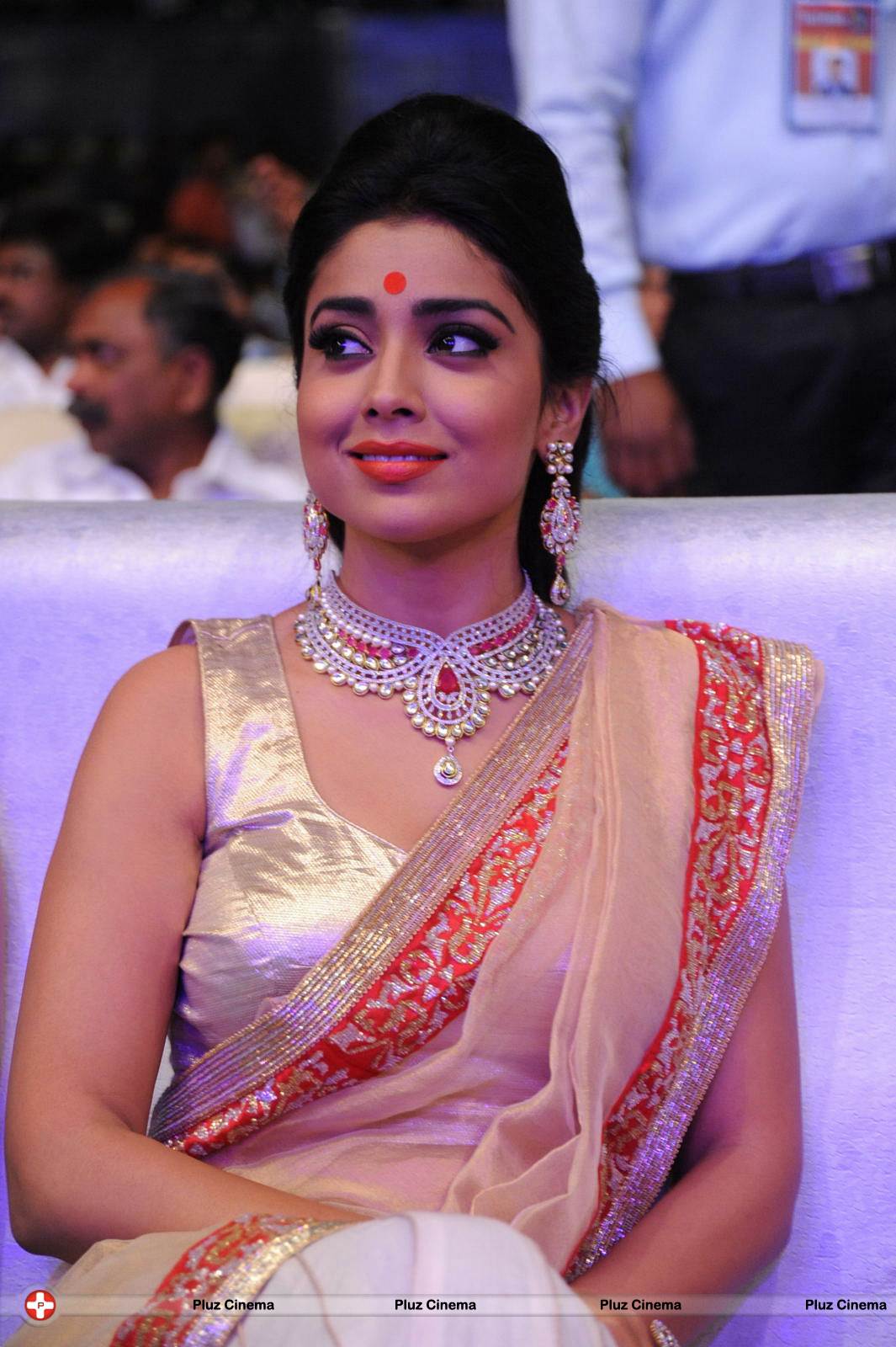 Shriya Hot Saree Photos at Tollywood Cinema Channel Opening | Picture 549054