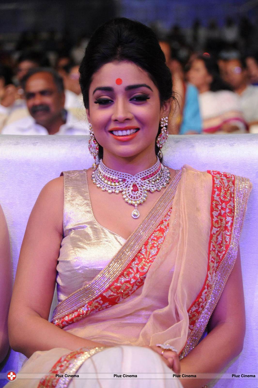 Shriya Hot Saree Photos at Tollywood Cinema Channel Opening | Picture 549081