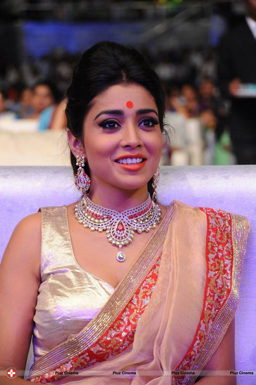 Shriya Hot Saree Photos at Tollywood Cinema Channel Opening | Picture 549083