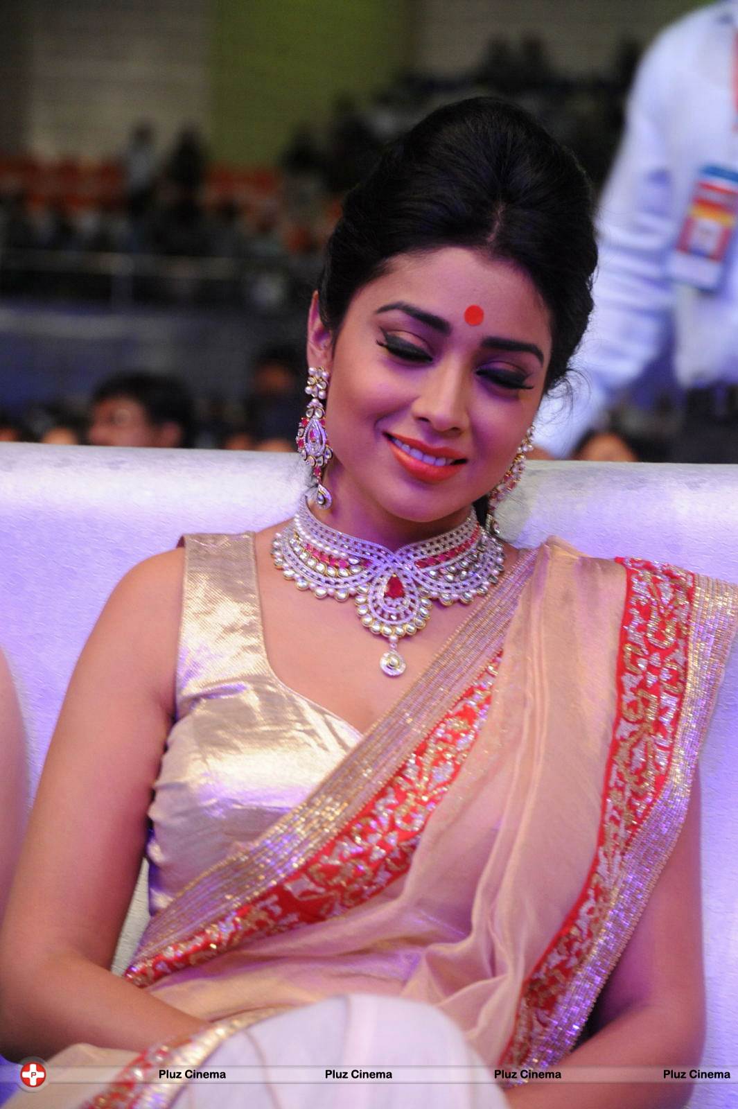 Shriya Hot Saree Photos at Tollywood Cinema Channel Opening | Picture 549085