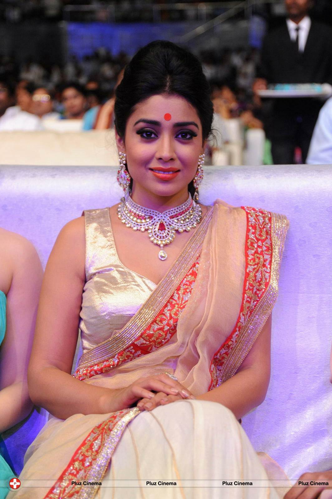 Shriya Hot Saree Photos at Tollywood Cinema Channel Opening | Picture 549087