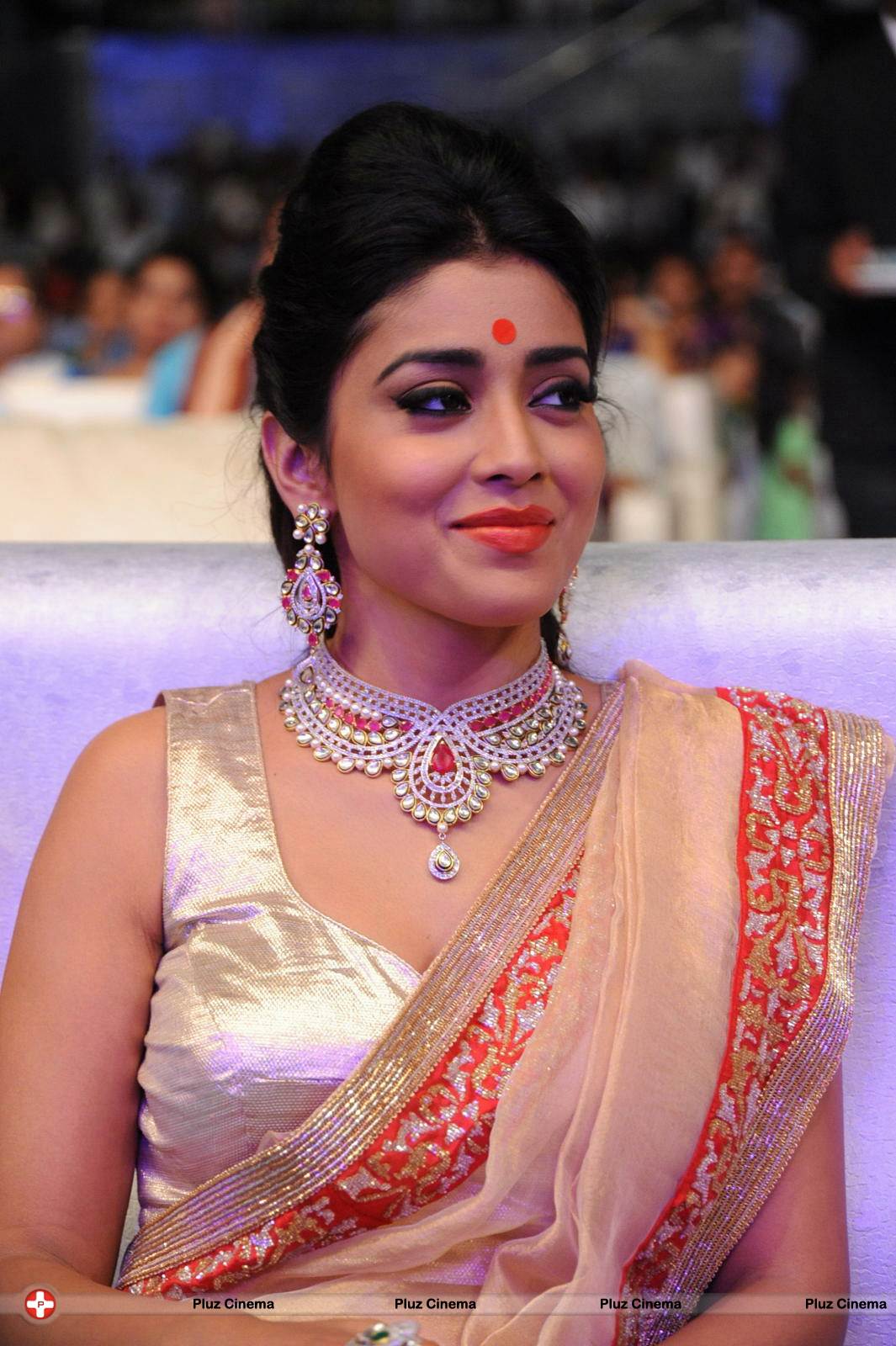 Shriya Hot Saree Photos at Tollywood Cinema Channel Opening | Picture 549088