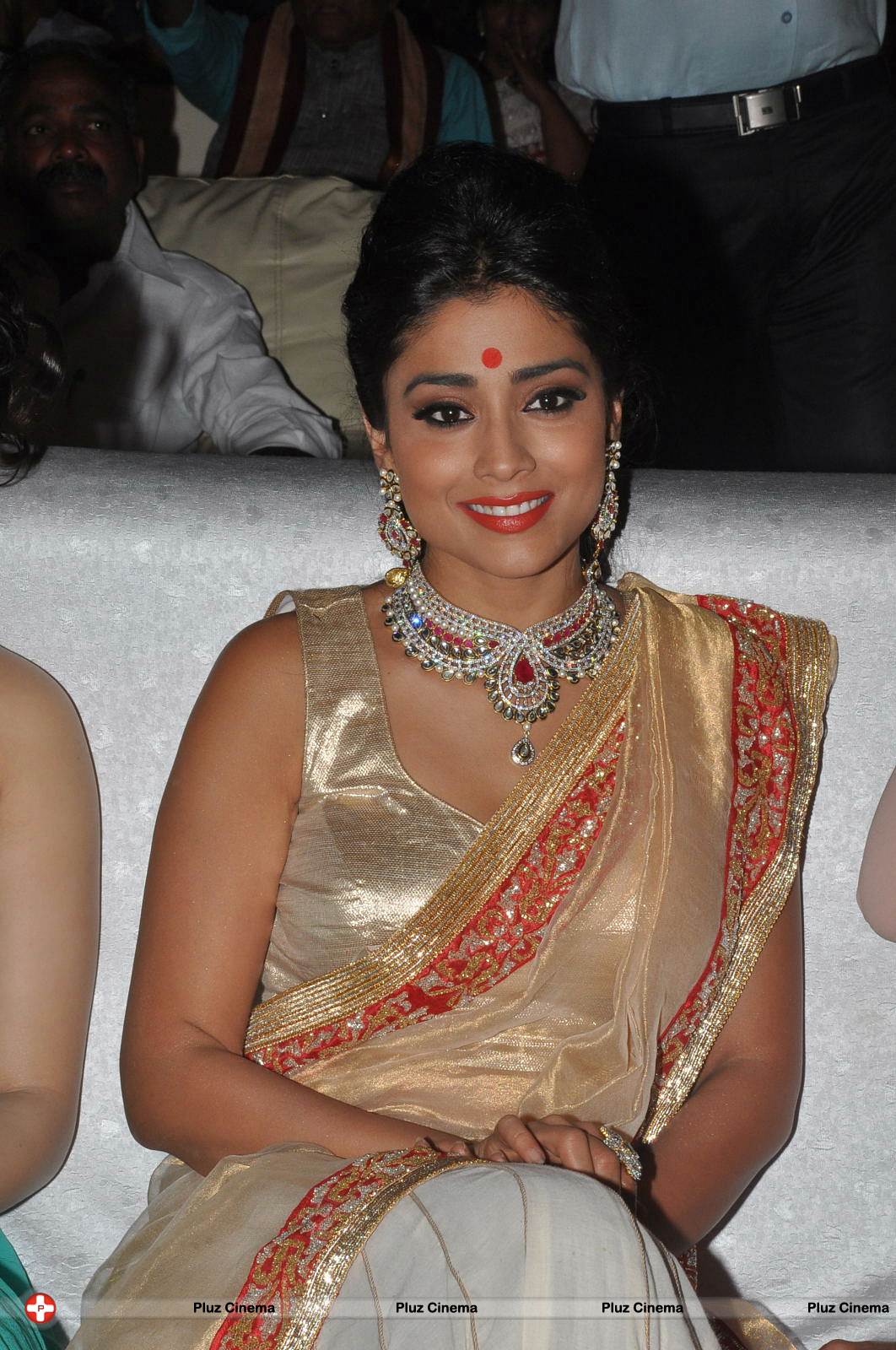 Shriya Hot Saree Photos at Tollywood Cinema Channel Opening | Picture 549101