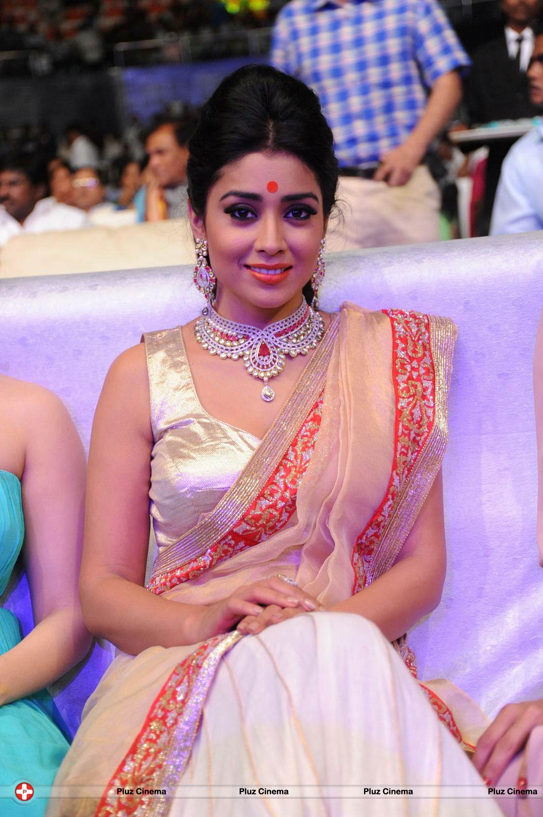Shriya Hot Saree Photos at Tollywood Cinema Channel Opening | Picture 549103
