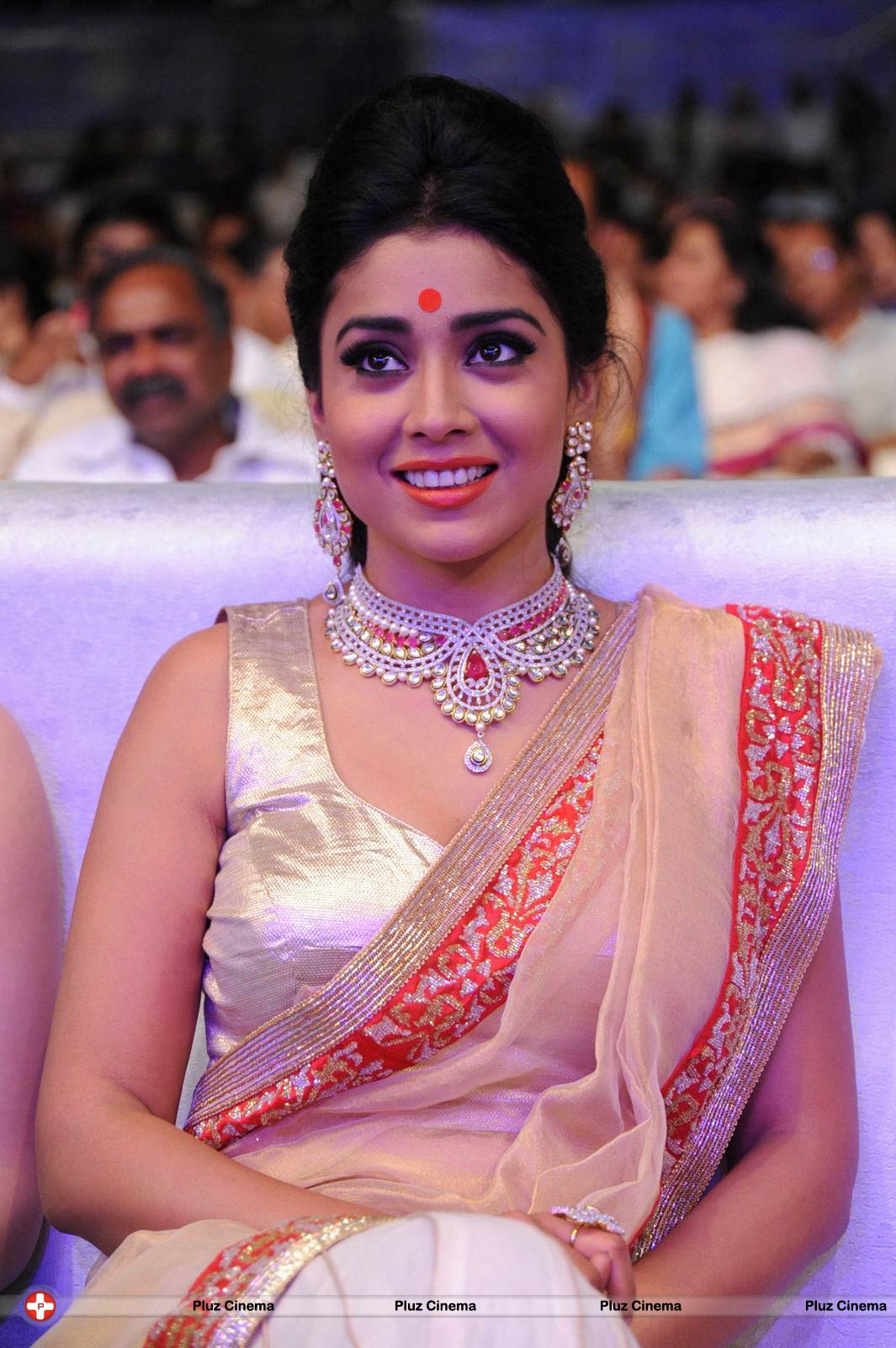 Shriya Hot Saree Photos at Tollywood Cinema Channel Opening | Picture 549104
