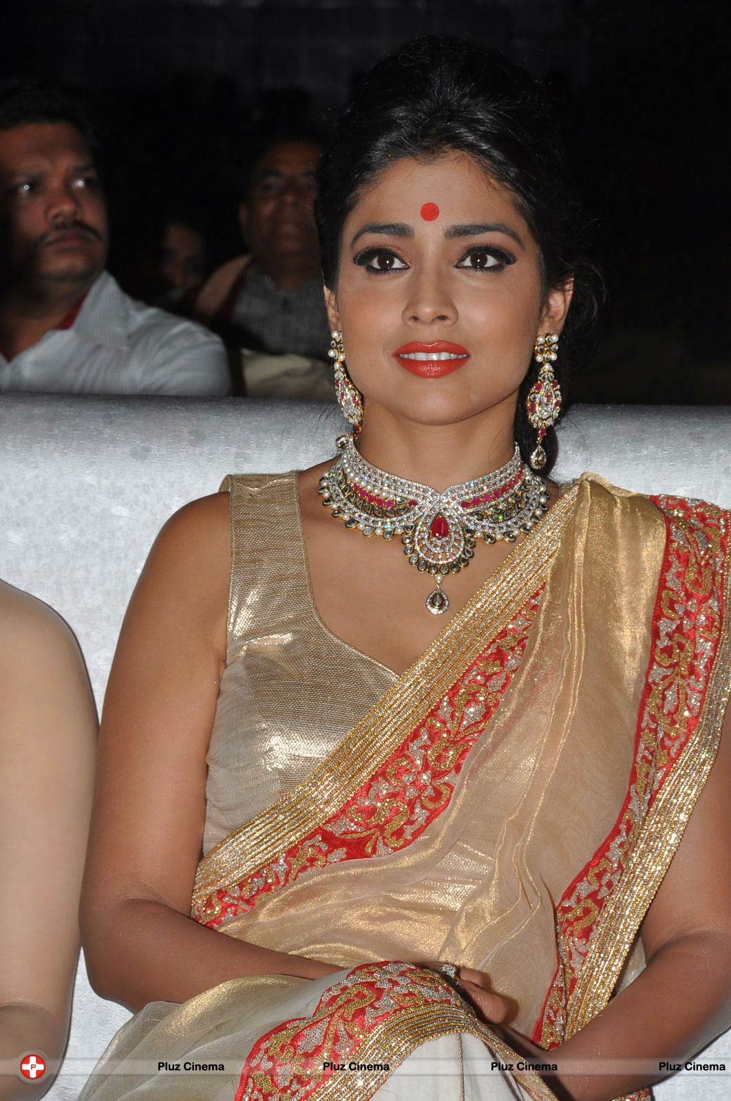 Shriya Hot Saree Photos at Tollywood Cinema Channel Opening | Picture 549105