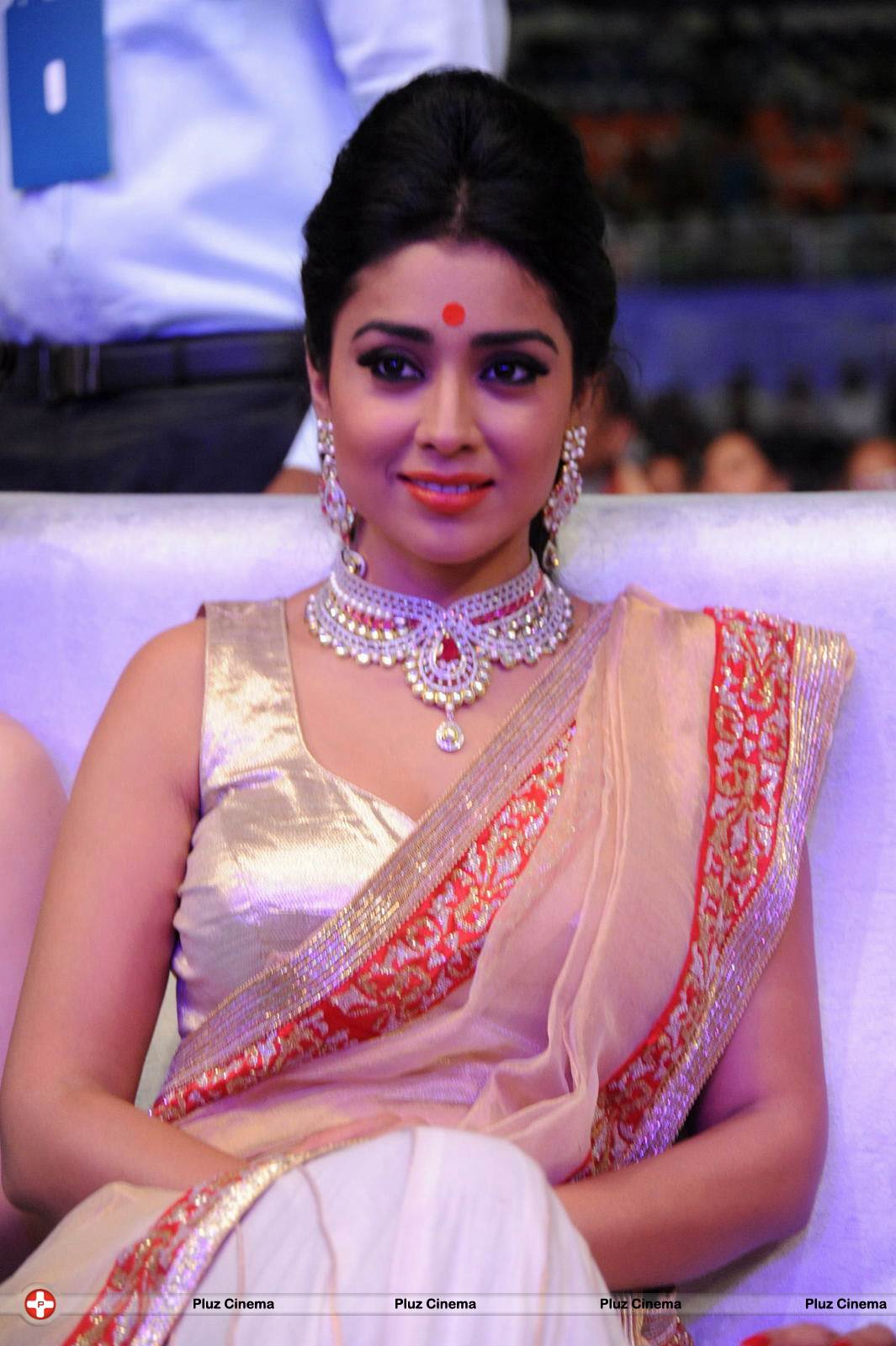 Shriya Hot Saree Photos at Tollywood Cinema Channel Opening | Picture 549106
