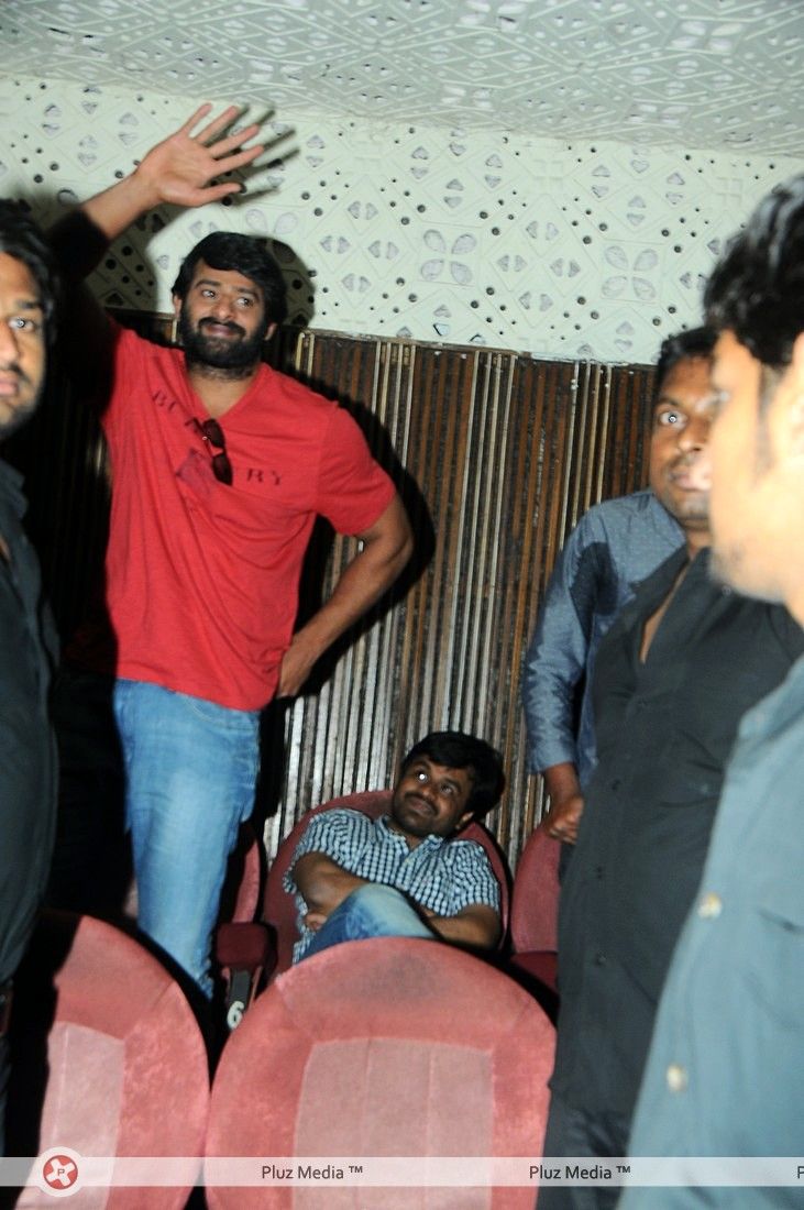Prabhas at Sandhya 70mm in RTC X Roads Pictures | Picture 382793