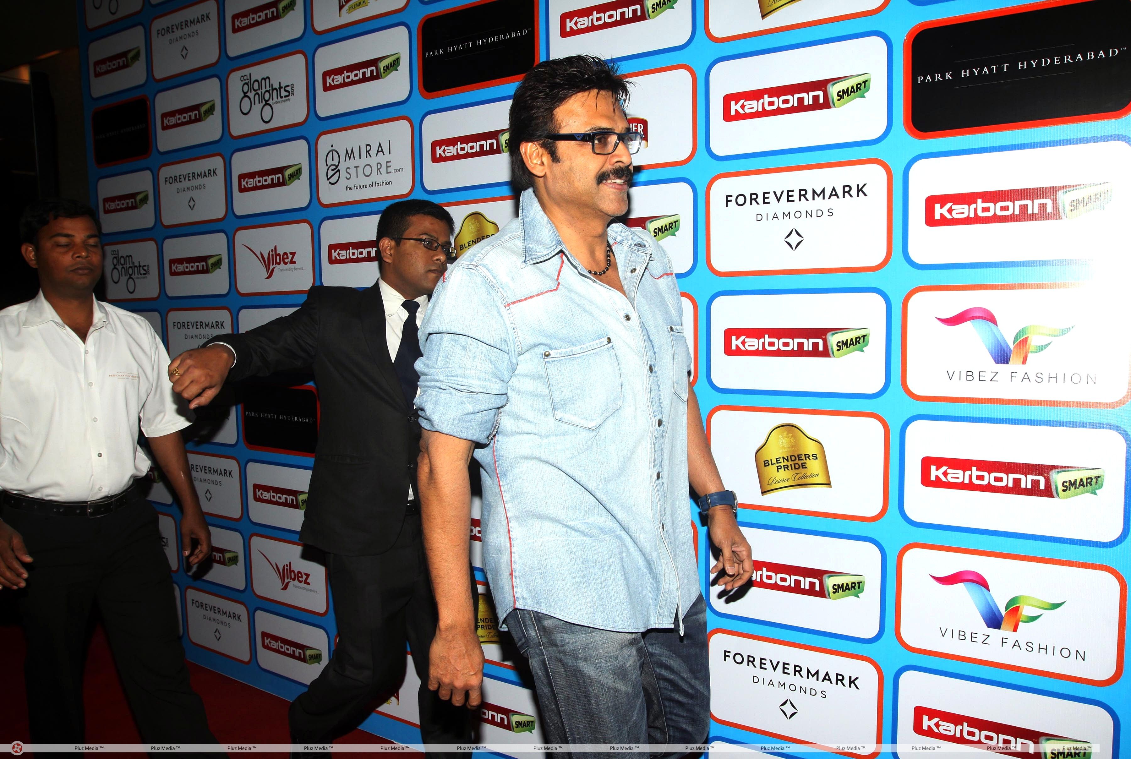Venkatesh - CCL 3 Glam Night at Hyderabad Photos | Picture 388874