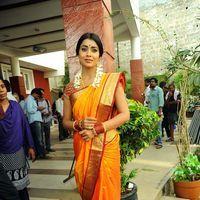Shriya Cute Saree Stills at Pavithra Movie Press Meet | Picture 356195