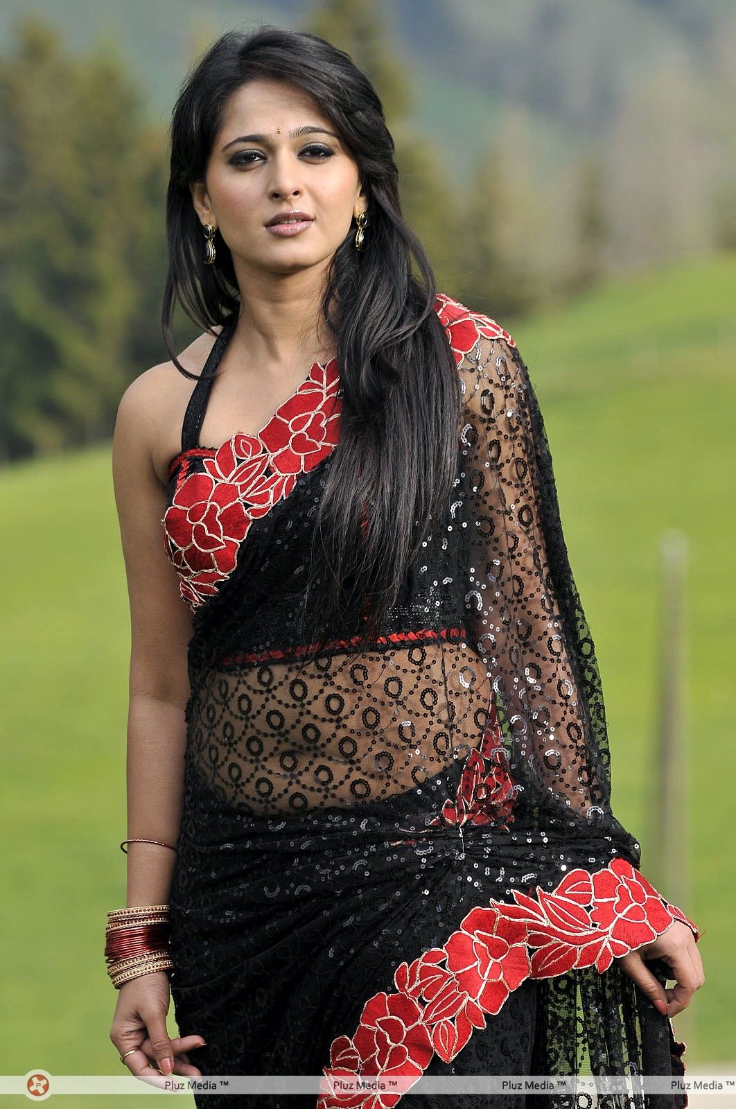 Anushka Saree Hot Stills | Picture 368521
