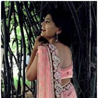 Alekya Hot Saree Images at Anandam Malli Modalaindi Movie Opening | Picture 510296