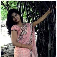 Alekya Hot Saree Images at Anandam Malli Modalaindi Movie Opening | Picture 510300