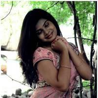 Alekya Hot Saree Images at Anandam Malli Modalaindi Movie Opening | Picture 510311
