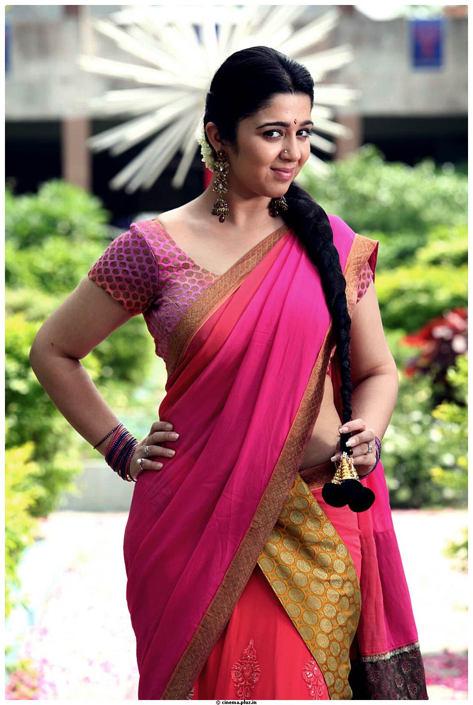 Charmy Kaur Latest Half Saree Images | Picture 512685
