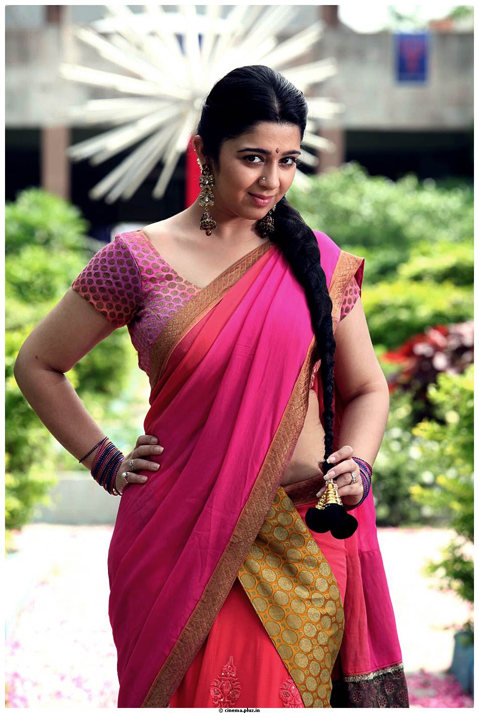 Charmy Kaur Latest Half Saree Images | Picture 512713