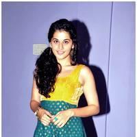 Taapsee Pannu - Gopichand and Taapsee @ Sahasam Show to School Students Photos