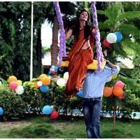 Nisha Agarwal Hot Saree Stills in Saradaga Ammayilatho Movie | Picture 513210
