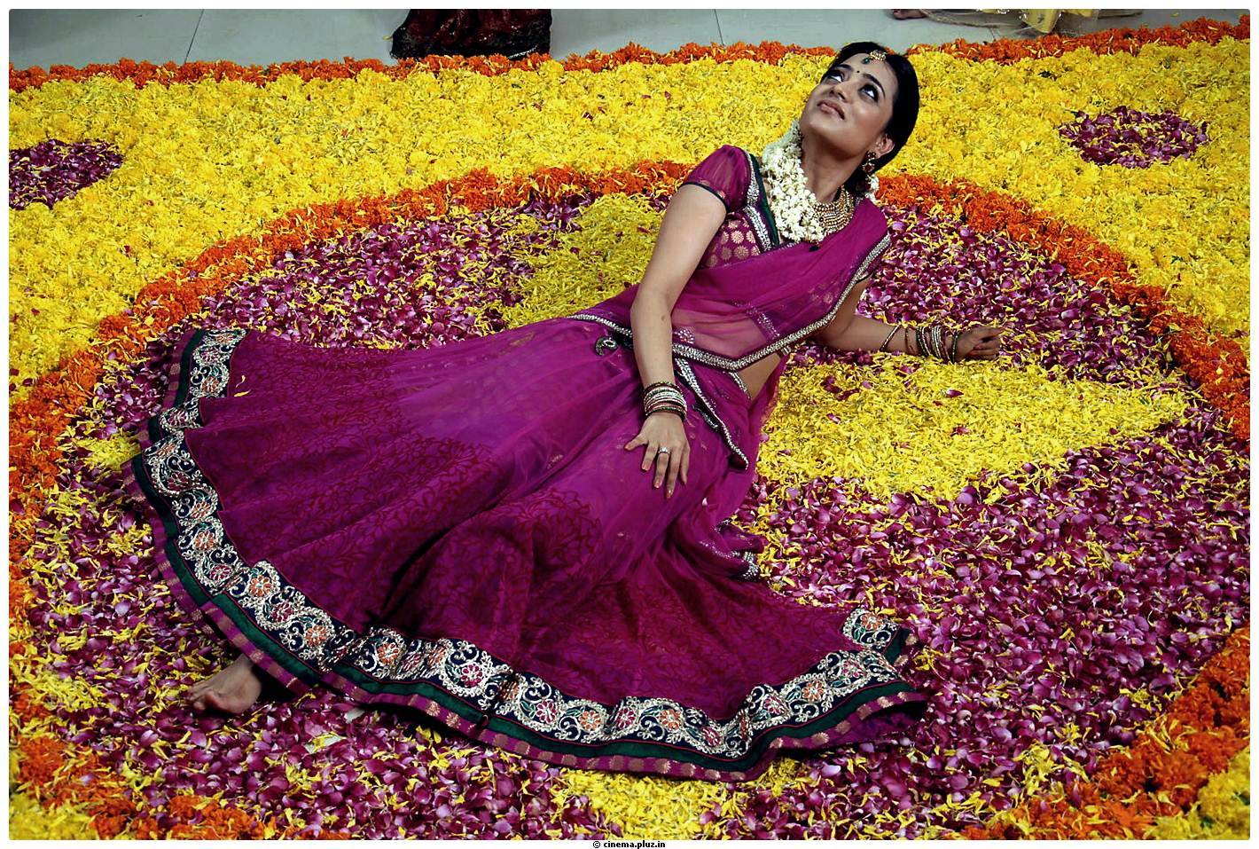 NIsha Agarwal Beautiful Half Saree Images | Picture 484980