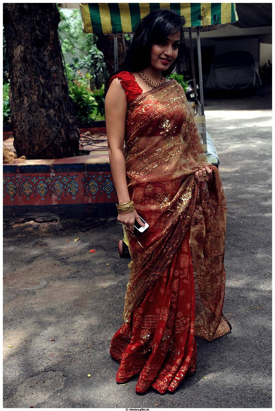 Madhavi Latha Latest Saree Images | Picture 487935