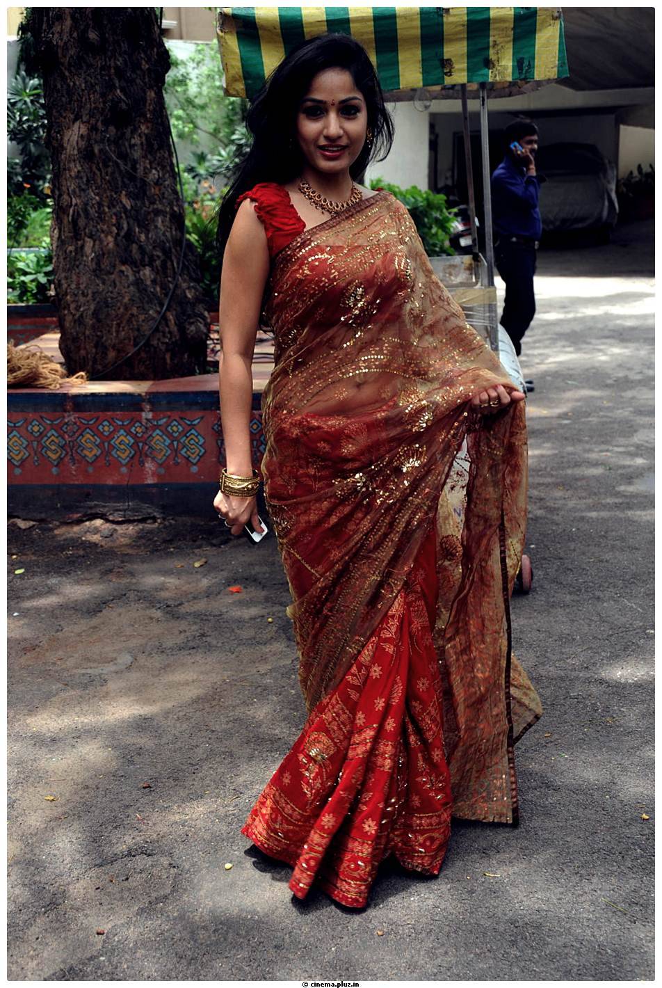 Madhavi Latha Latest Saree Images | Picture 487942