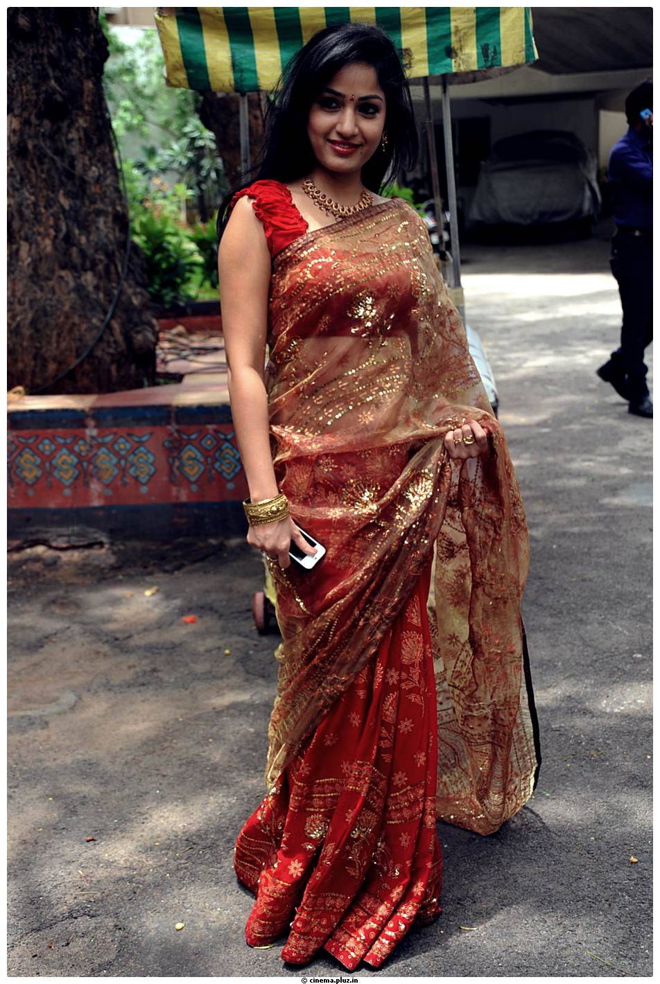Madhavi Latha Latest Saree Images | Picture 487957