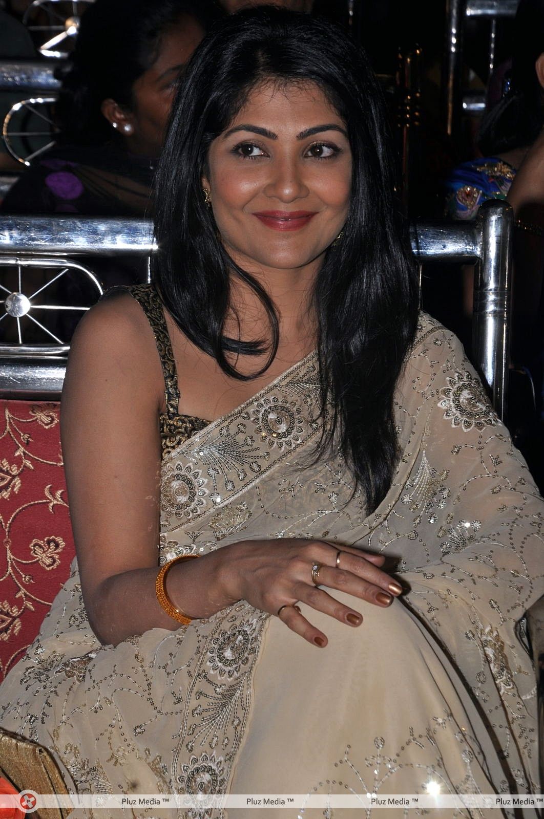 Kamalinee Mukherji in Saree at Sri Jagadguru Adi Shankara Audio Release Stills | Picture 404095