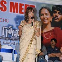 Manchu Lakshmi Prasanna in Saree at Gundello Godari Movie Success Meet | Picture 406952