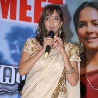 Manchu Lakshmi Prasanna in Saree at Gundello Godari Movie Success Meet | Picture 406970