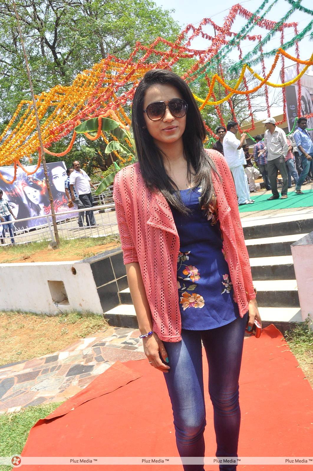 Trisha at H Productions New Movie Launch Photos | Picture 452541