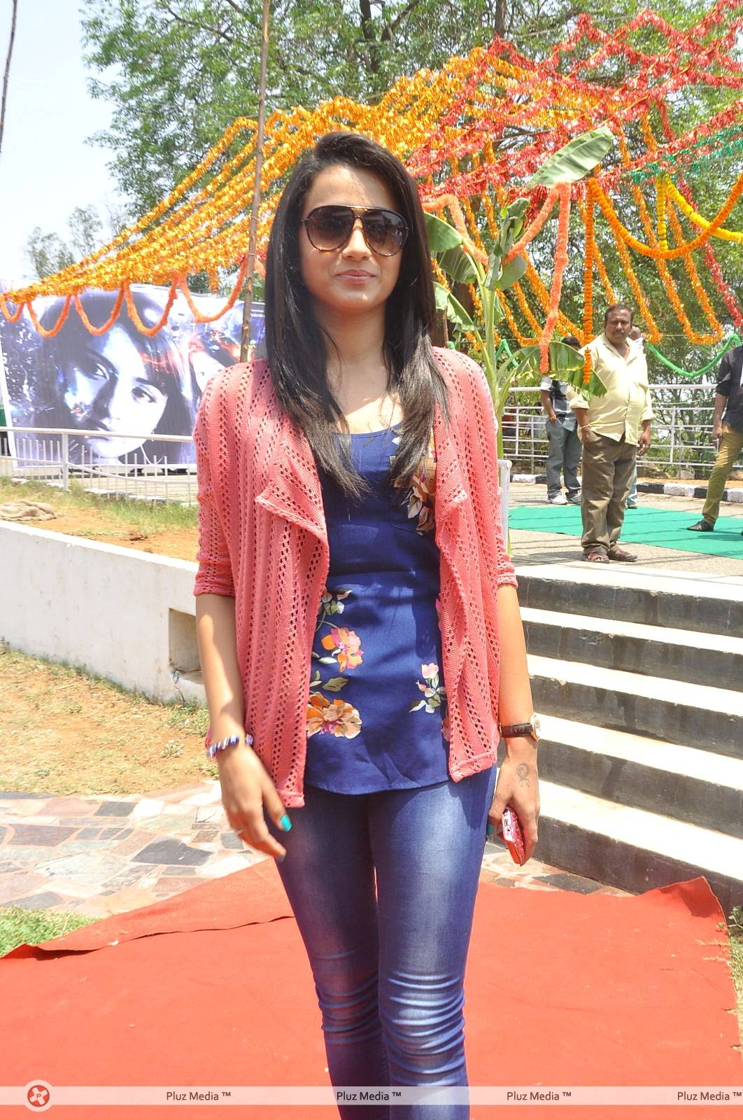 Trisha at H Productions New Movie Launch Photos | Picture 452494