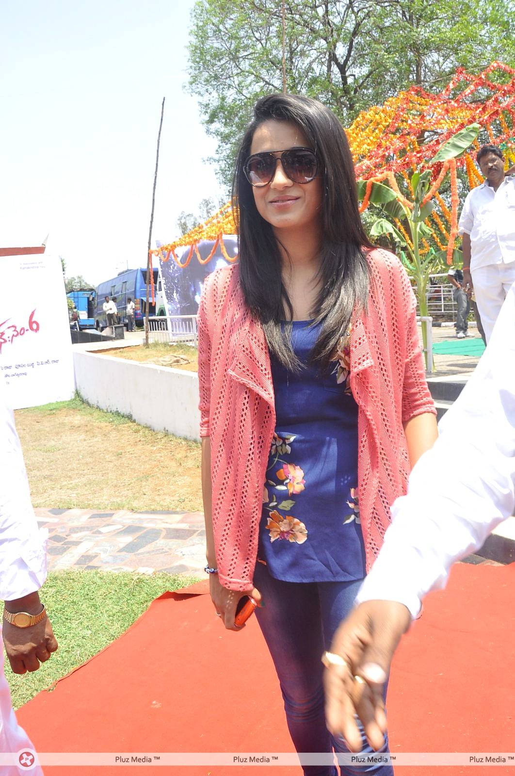 Trisha at H Productions New Movie Launch Photos | Picture 452503